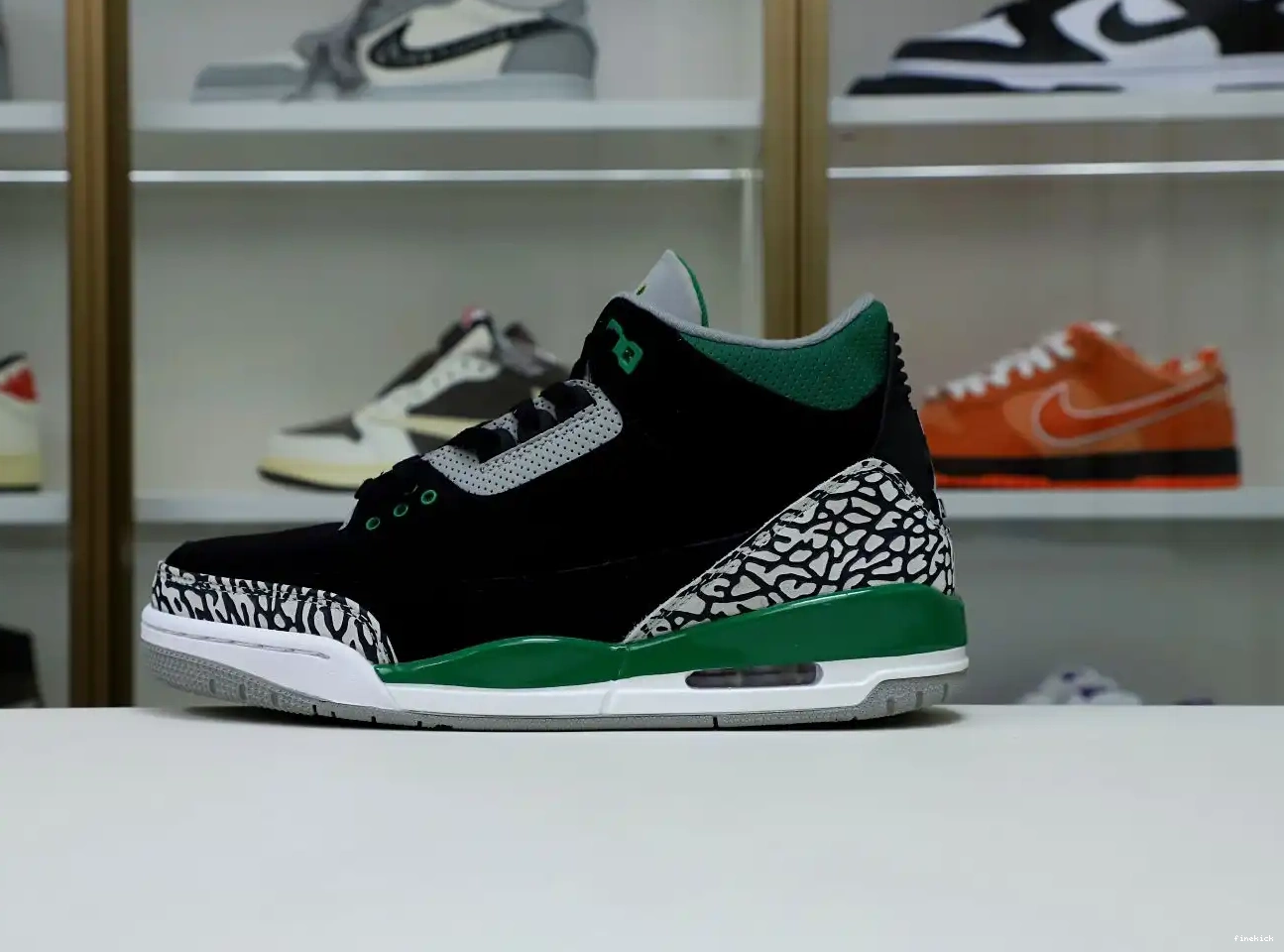 AIR GREEN 3 JORDAN PINE 0705